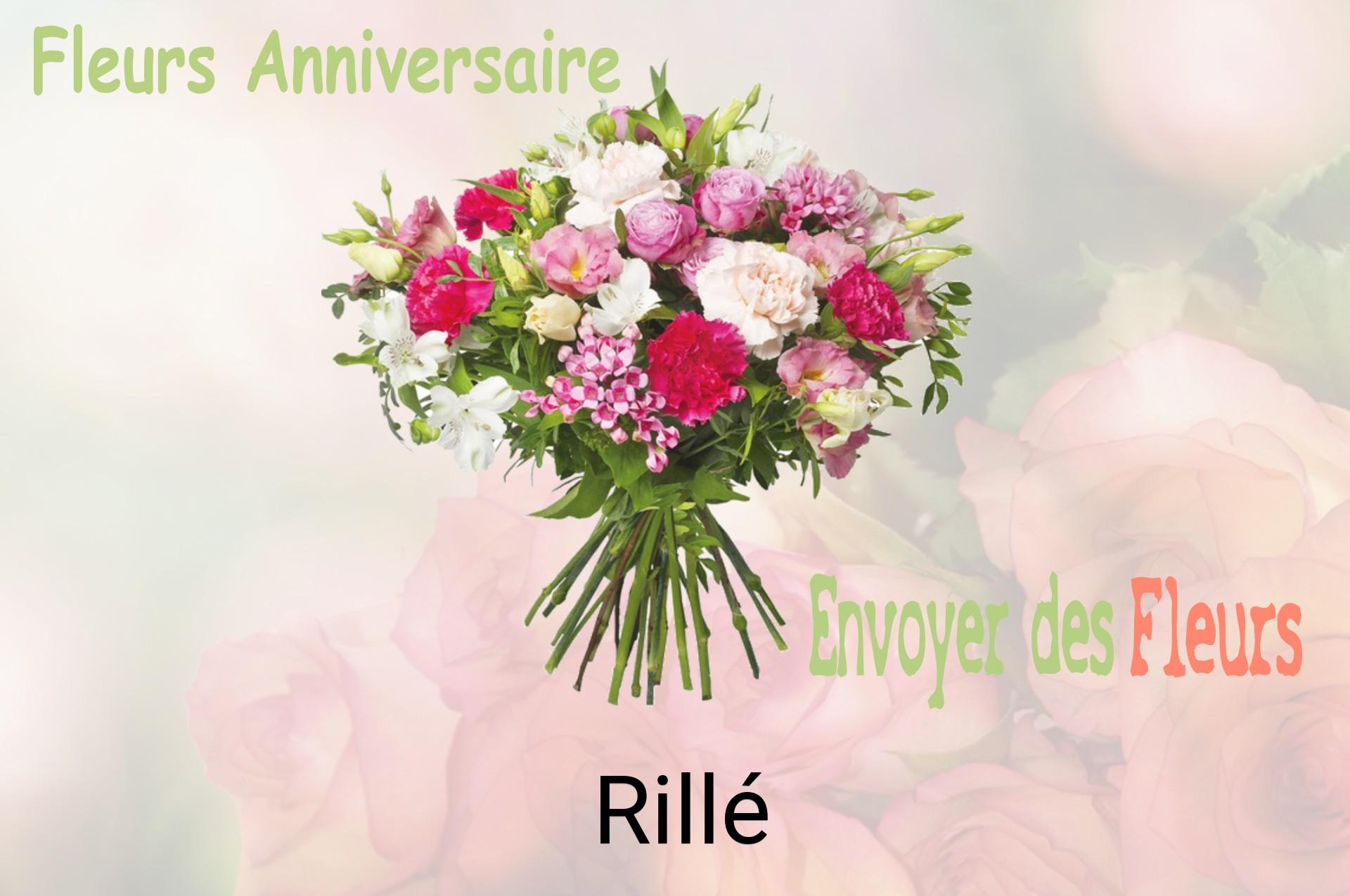 Bouquet de fleurs d’anniversaire livré à Rillé